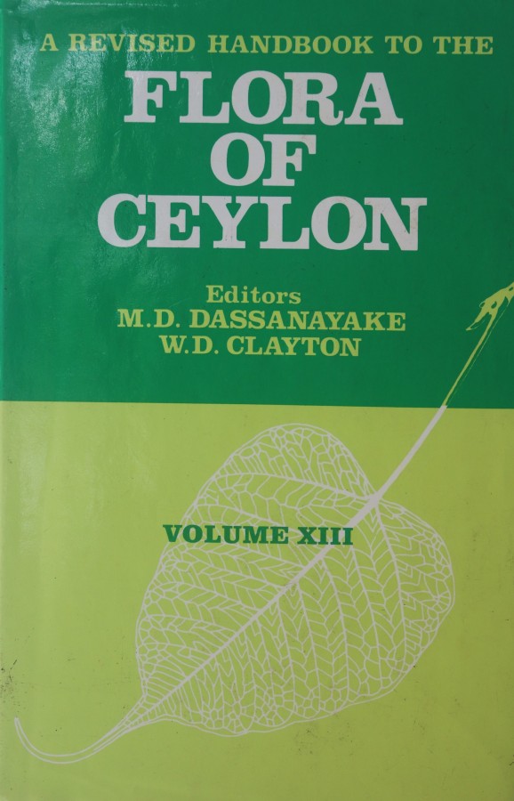 HB33 - A Revised Handbook to the Flora of Ceylon Vol - XIII